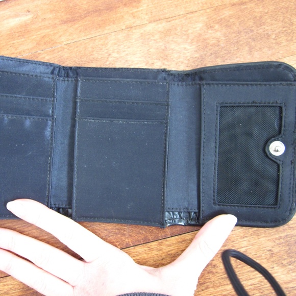 🎁 Free with purchase 🎁 VINTAGE 90's Limited Too - Black Wallet - Picture 5 of 6